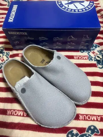 BIRKENSTOCK 미사용 새상품 그레이 24.5