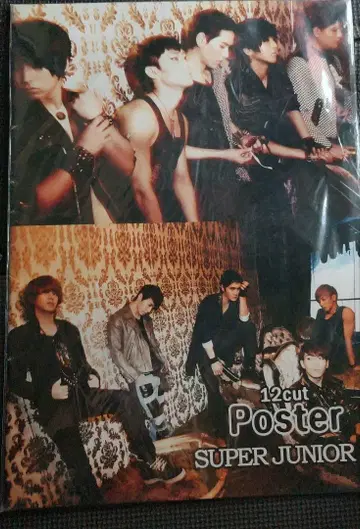 [레어 상품] SUPER JUNIOR 12cut Poster