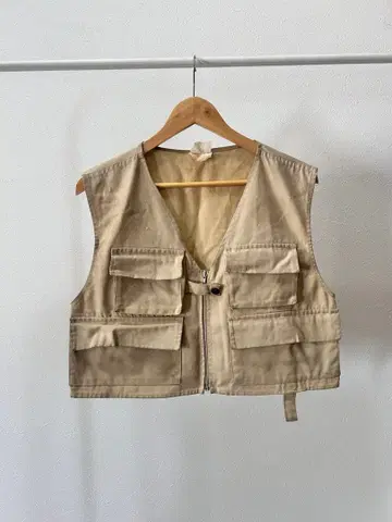NERMROD 70s 낚시용 조끼 다기능 포켓 빈티지