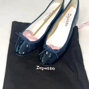 Repetto 발레 슈즈 네이비 36.5