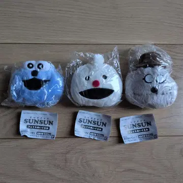 PUPPET SUNSUN 페이스 봉제 인형 3종 세트