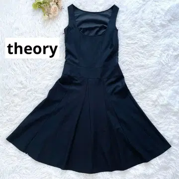 [ 새상품급 ] theory(띠어리) 스트레치 원피스 A라인 썸머울 M