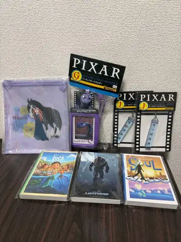 PIXAR Happy 복권 굿즈 세트 픽사 몬스터 주식회사 버즈
