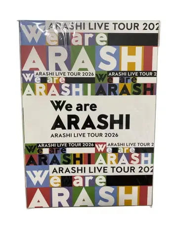 [미개봉 새상품] 아라시 We are ARASHI 팜플렛