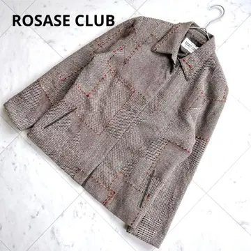 ROSASE CLUB 로자스크럽 패치워크 테일러드 자켓