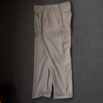 90s J.CREW USA제 코튼 투 턱 슬랙스 거인 택 32
