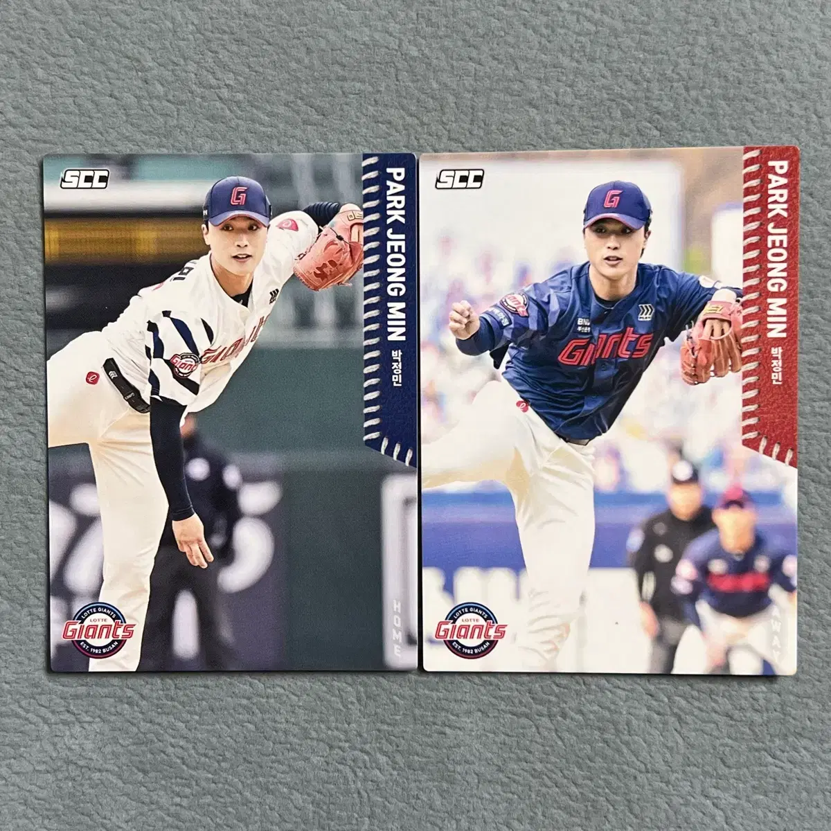 2026 kbo scc 오피셜 롯데 박정민 2장 일괄
