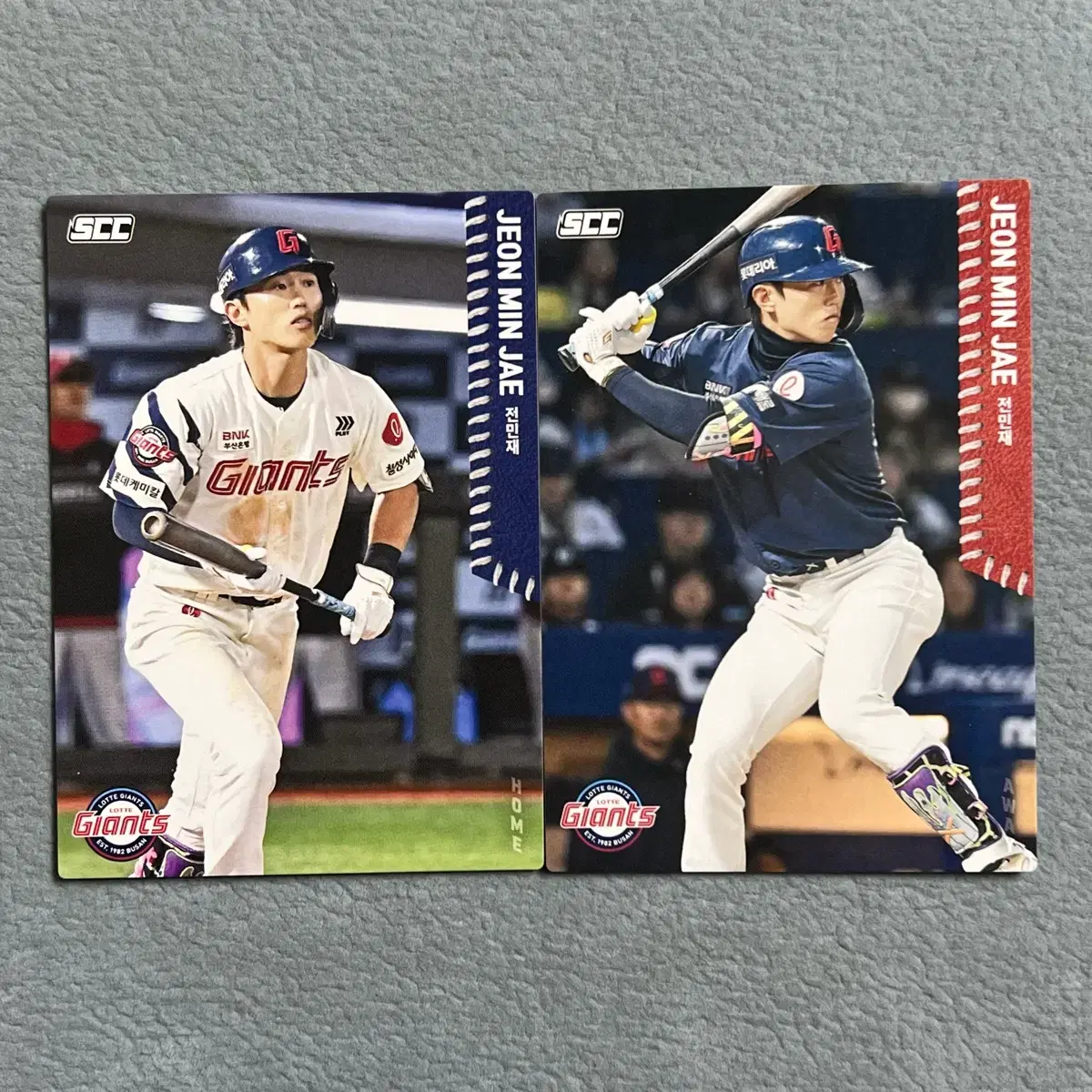 2026 kbo scc 오피셜 롯데 전민재 2장 일괄