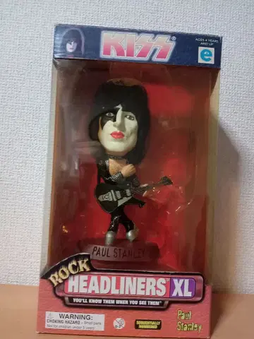 KISS 폴 스탠리 피규어 Rock Headliners XL