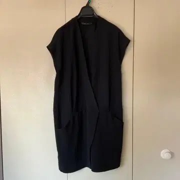 [ 새상품급 ] ZARA 프렌치 슬리브 원피스 블랙 빅 사이즈