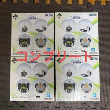 원피스 제일복권 E상 세라핌 미니 피규어 4개 세트 컴플리트