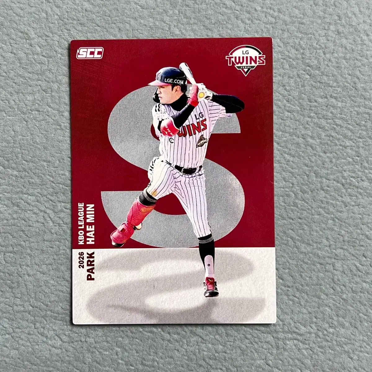 2026 kbo scc 오피셜 LG 박해민 알파벳