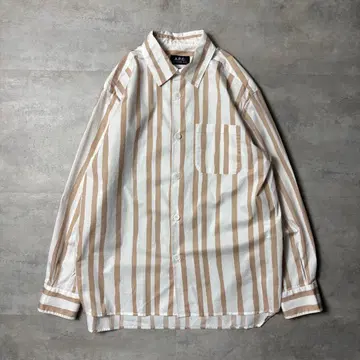 A.P.C. 아페쎄 슈미즈 세라 셔츠 스트라이프 긴팔 셔츠