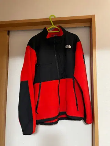 THE NORTH FACE 플리스 자켓 레드/블랙