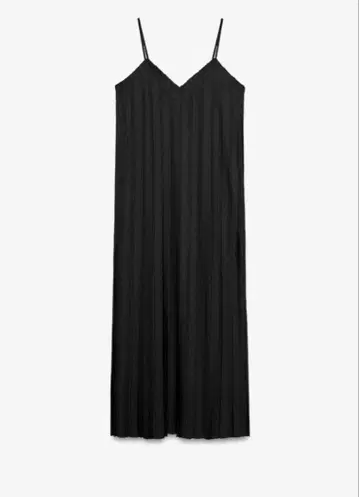 ZARA ZW COLLECTION 플리츠 미디 원피스