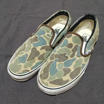 VANS 슬립온 카모플라쥬 패턴 27cm 레어