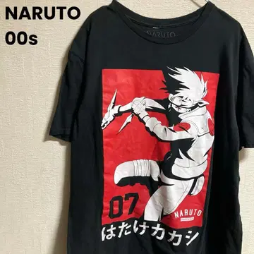 00s NARUTO 하타케 카카시 캐릭터 티셔츠