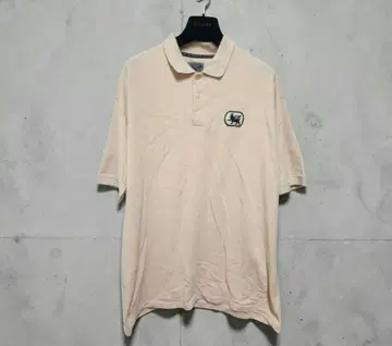 WU-WEAR 자수 피케 셔츠 3XL HIPHOP Y2K 오버 사이즈