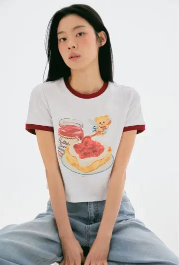 spao 버터베어 t셔츠 버터베어