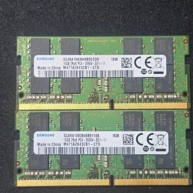 노트북 ddr4 32gb 2x16gb