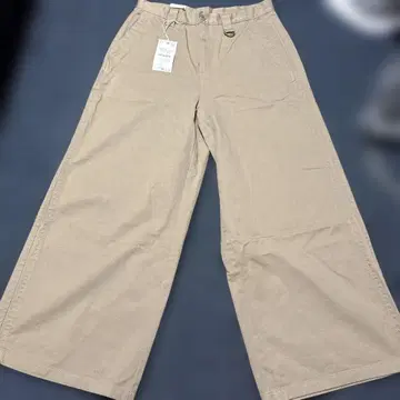 ZARA 와이드 배기 핏 치노 팬츠