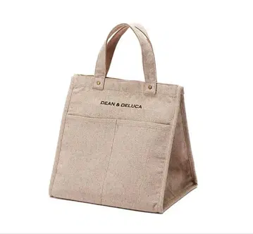 정품 DEAN&DELUCA 린넨 마켓 토트백 사이즈 L