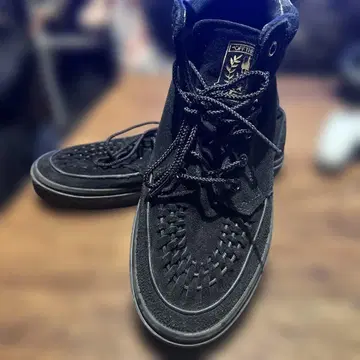 VANS 스웨이드 크리퍼 스니커즈 블랙
