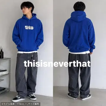 L thisisneverthat 디스이즈네버댓 후드티 한국