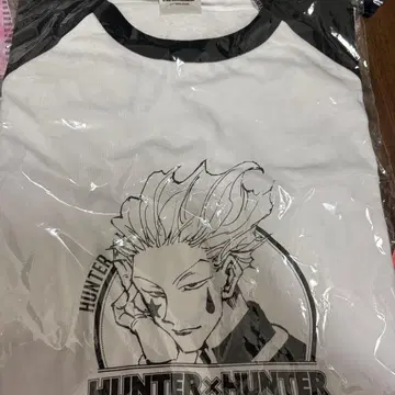 HUNTER x HUNTER 히소카 래글런 T셔츠