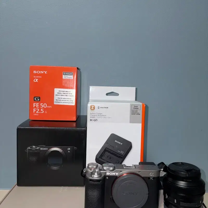 소니 카메라 A7C2 + 렌즈 SEL50F25G 판매