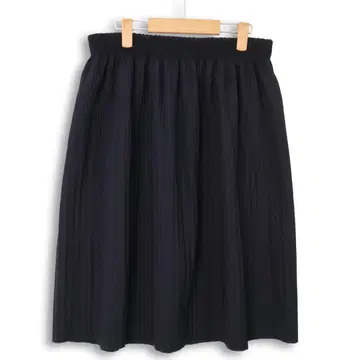 ZARA 플리츠 스커트 L 네이비