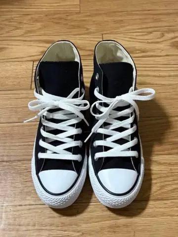 컨버스 넥스타 하이컷 스니커즈 블랙