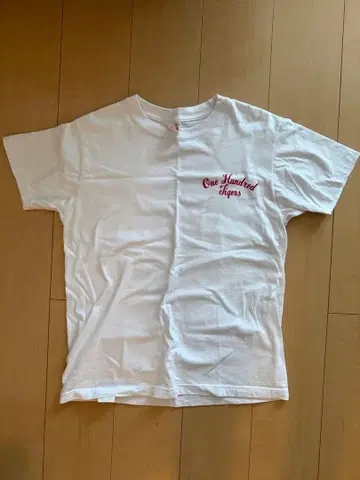 One Hundred Tigers T셔츠 화이트