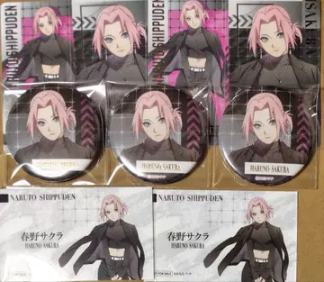 NARUTO 포멀 캔뱃지 카드 특전 명함