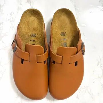 BIRKENSTOCK 버켄스탁 보스턴 36 가죽 내로우 폭