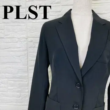 PLST 테일러드 자켓 블랙 0(S 상당) 0591-A
