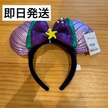 디즈니 아리엘 머리띠 스팽글
