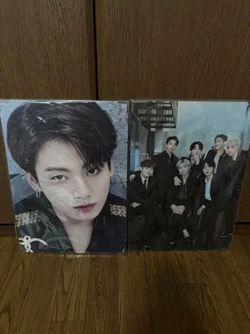 BTS JUNGKOOK 프리미엄 사진 이미지 플래그 세트
