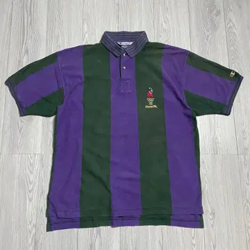 1996년 Champion 피케 셔츠 애틀랜타 올림픽 자수 로고
