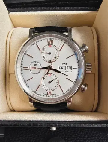 IWC 포르토피노 크로노그래프 자동 와인딩 손목시계