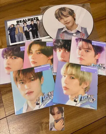 RIIZE Lucky 세트 CD 트레이딩 카드 부채