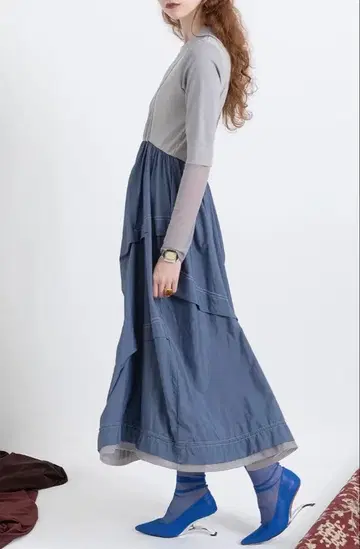 AULA AILA 아우라 아이라 WAIST SWITCHING 원피스 0
