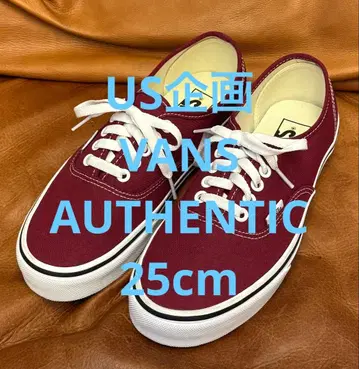 새상품 US 기획 VANS 반스 AUTHENTIC 오센틱 25cm