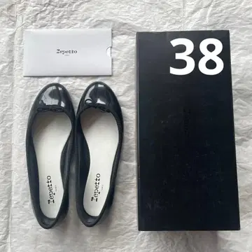 레페토 Cendrillon Baby 발레 슈즈 블랙 사이즈 38