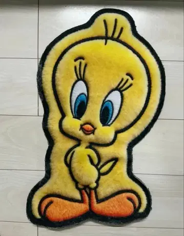 8월 하순까지 판매 트위티 tweety 러그 카펫