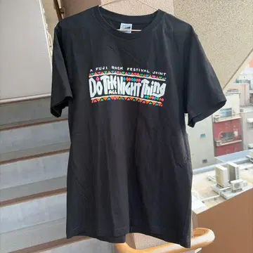 후지 록 페스티벌 후지록 티셔츠 블랙 M