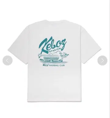KEBOZ STADIUM T셔츠 백 프린트 S 사이즈