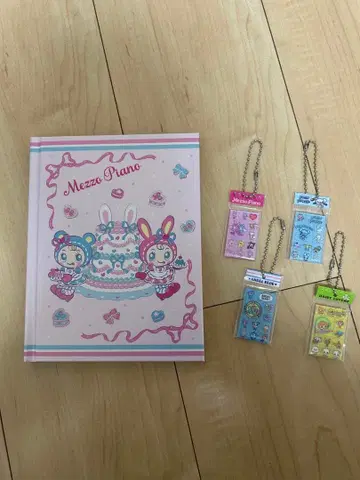 Mezzo Piano 노트 타일 씰 가챠 세트
