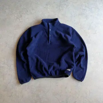 90's USA제 Russell 하프 스냅 플리스 자켓 구제 의류 M