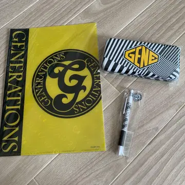 GENERATIONS 필통 클리어 파일 볼펜